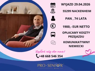 Szukamy Opiekunki/opiekunki