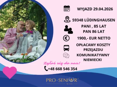 Szukamy serdecznej opiekunki / opiekuna (k/m) z komunikatywną znajomością języka niemieckiego